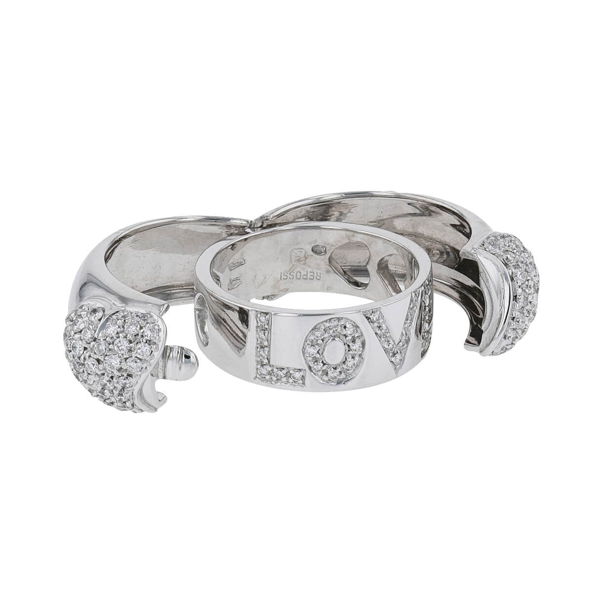 Repossi Eden Promess diamonds and gold ring