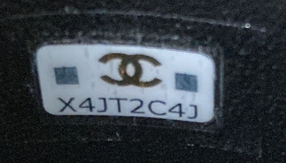 Chanel Lock Frame Round Vanity Case With Chain Quilted Lambskin Mini