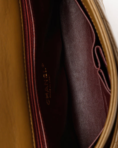 Chanel Small Chevron Double Flap Bag