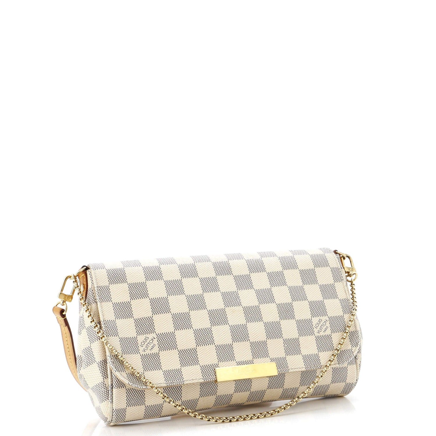 Louis Vuitton Favorite MM, Damier Azur