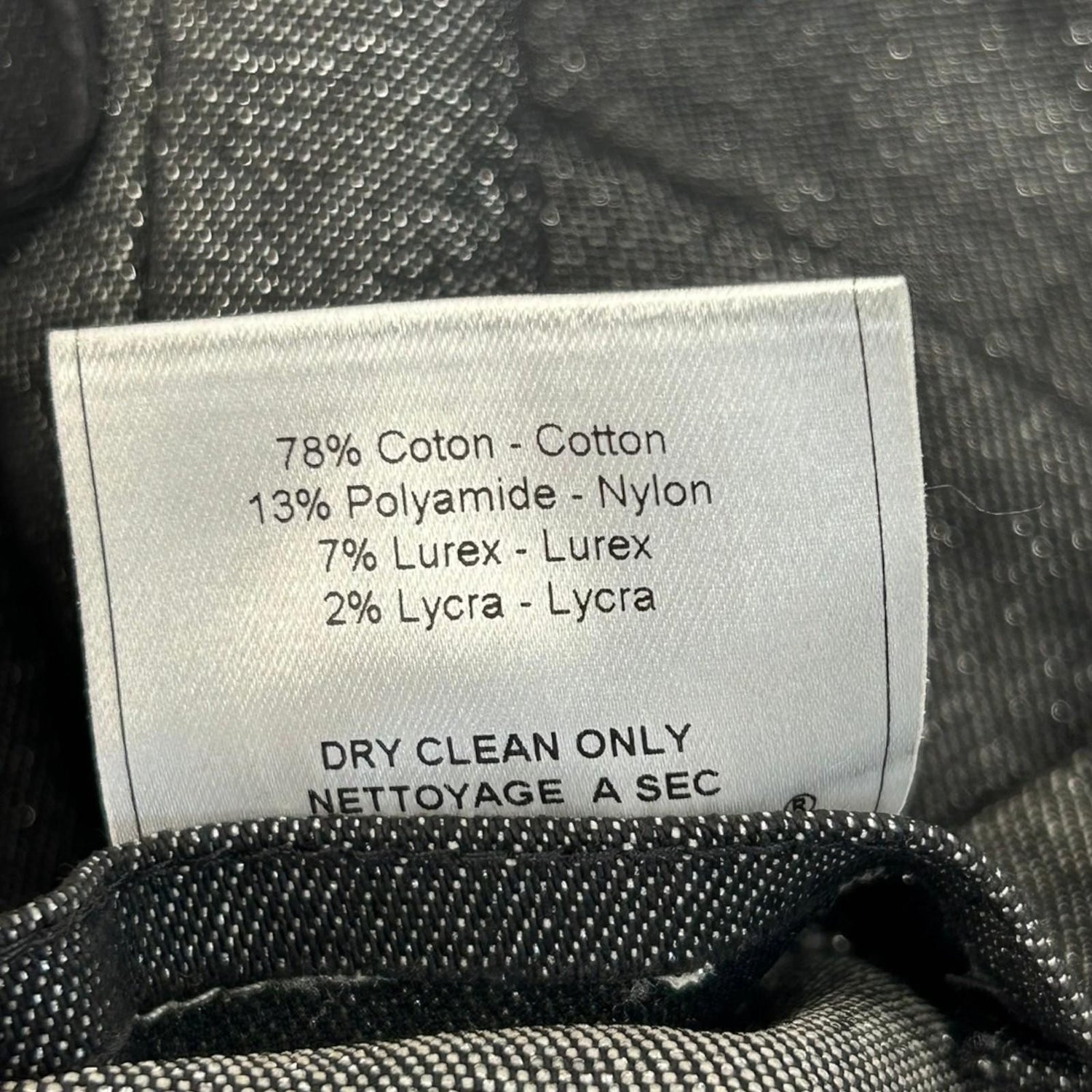 Dior Grey Cotton One Piece Dress 36