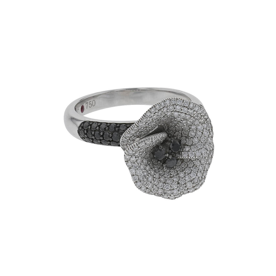 Roberto Coin diamonds and gold ring