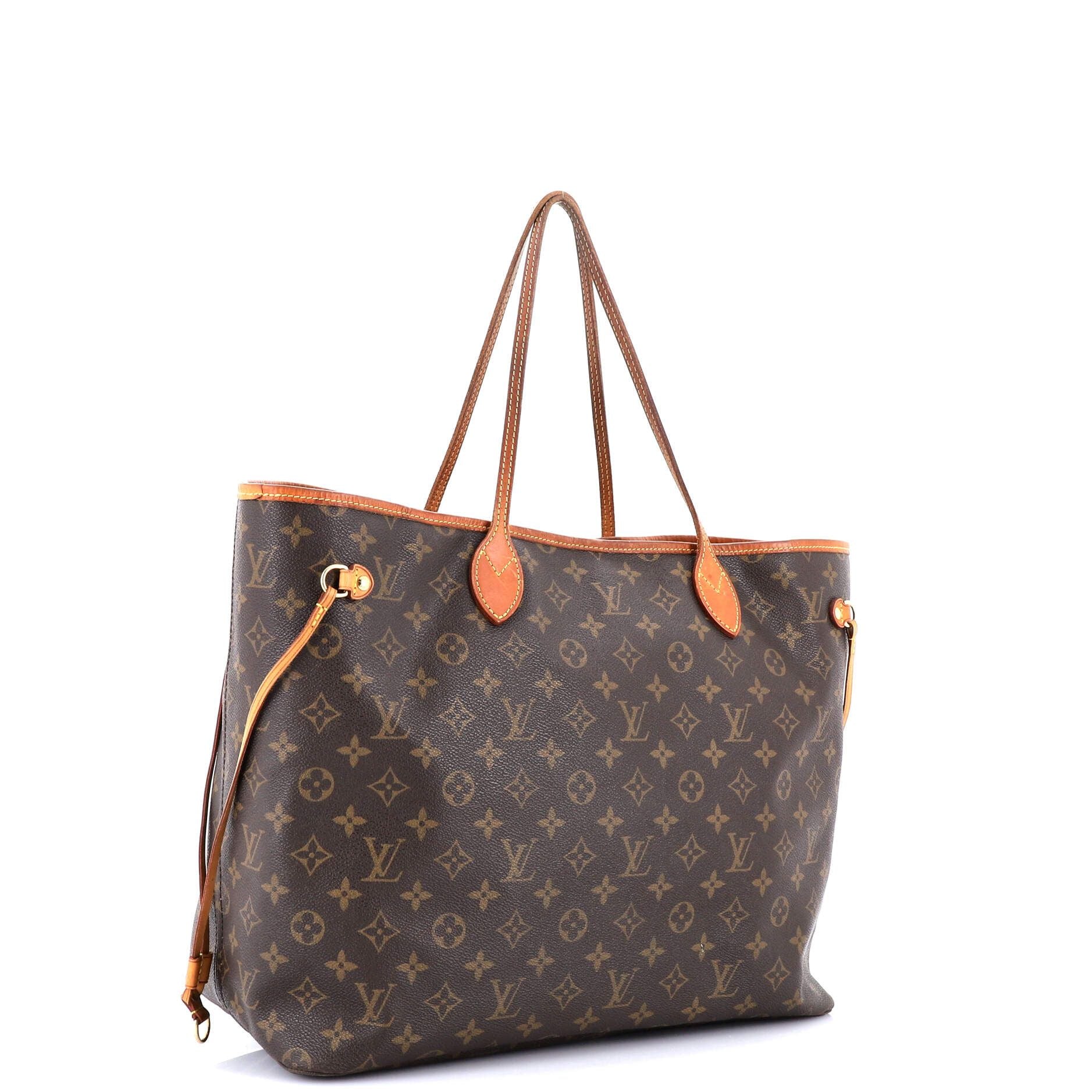 Louis Vuitton Neverfull Nm Tote Monogram Canvas Gm