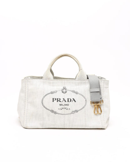 Prada Medium Canapa Tote Bag
