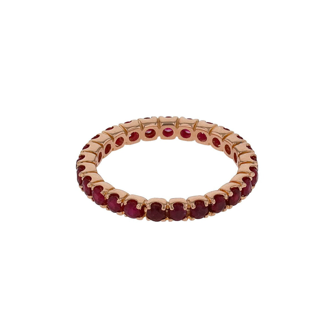 Rubies and gold ring