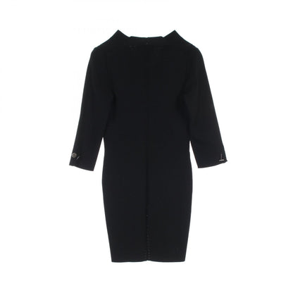 Chanel Black Coco Mark Button Cardigan Rayon P 40673k 02962