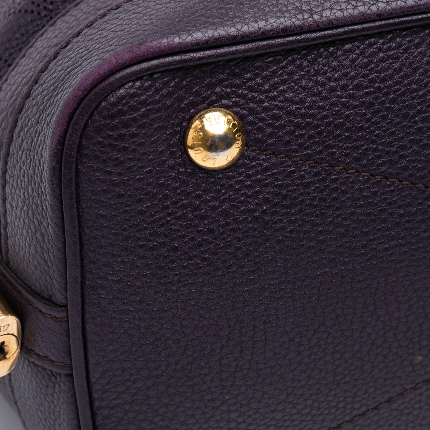 Louis Vuitton Monogram Mahina Stellar PM Purple
