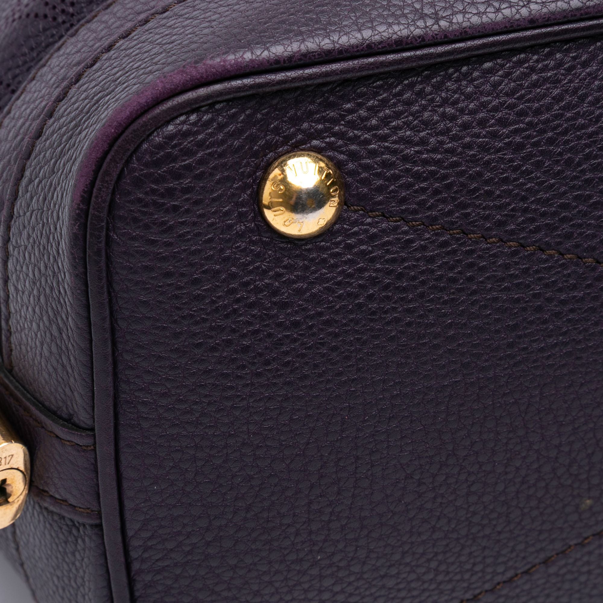 Louis Vuitton Monogram Mahina Stellar PM Purple