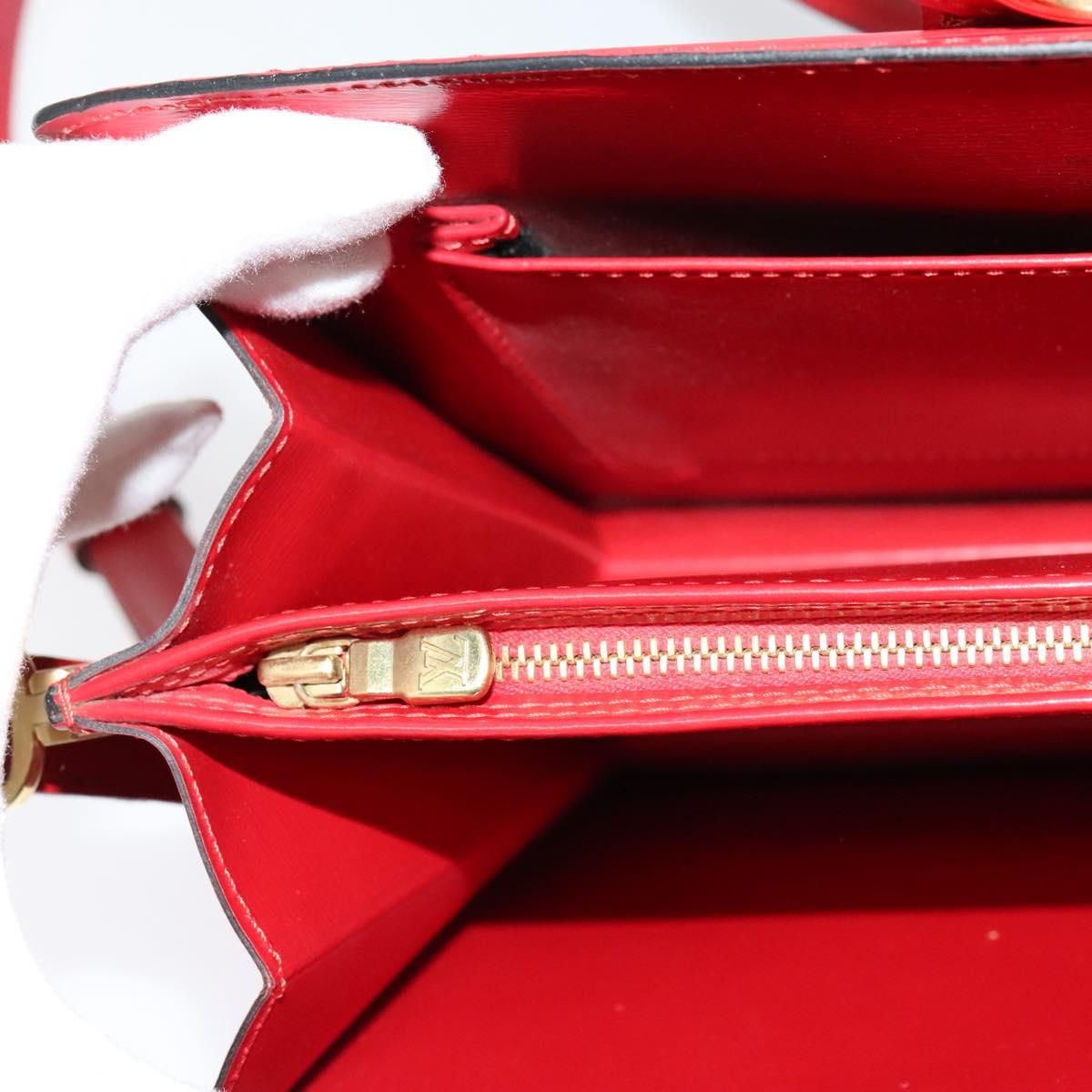 Louis Vuitton Epi Capuchin Shoulder Bag Red M 52347 Lv Auth