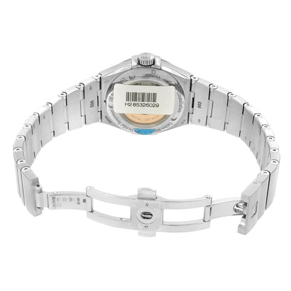 Omega Constellation 18K White Gold Black Dial Ladies Watch 123.55.31.20.51.001