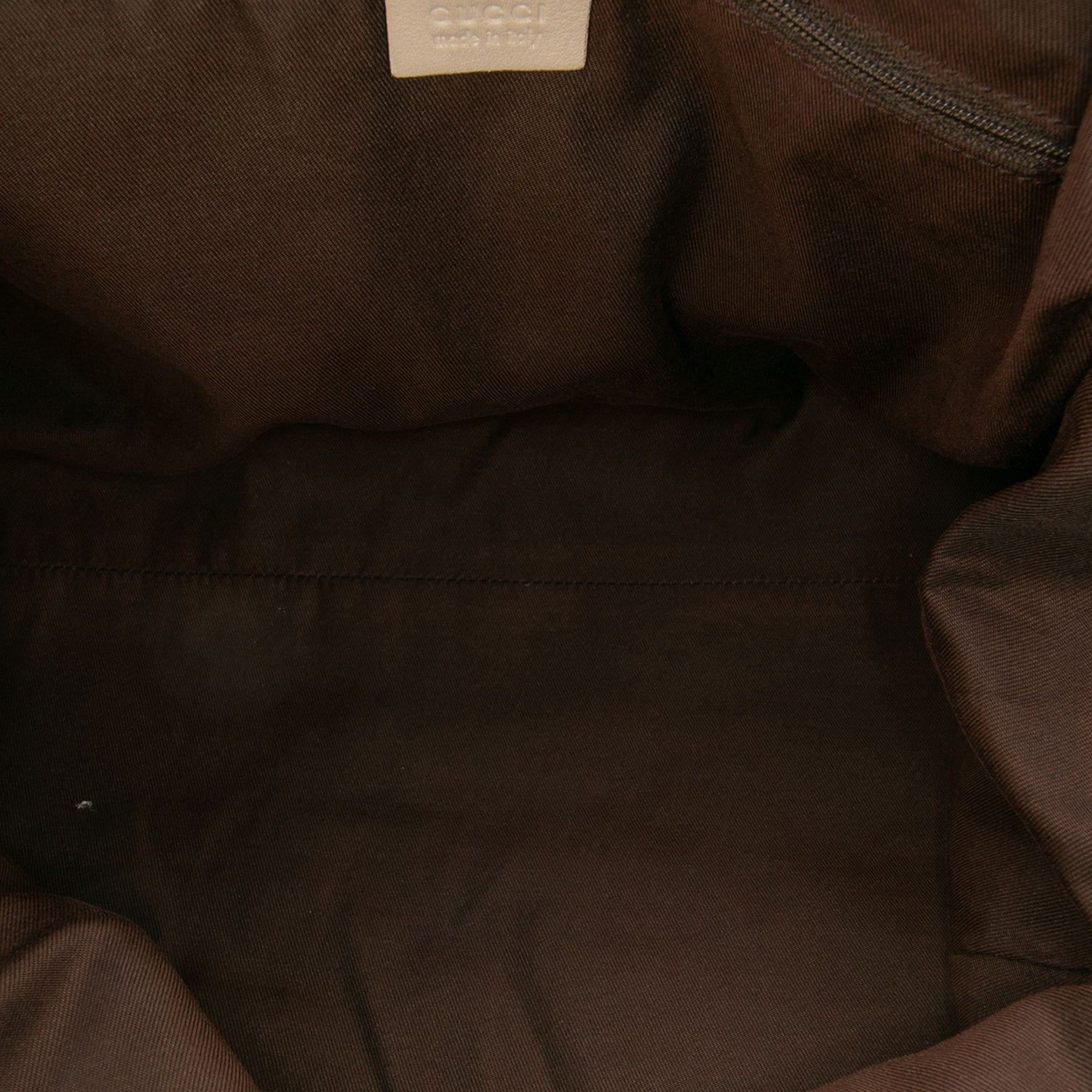Gucci GG Canvas Sukey Satchel Brown
