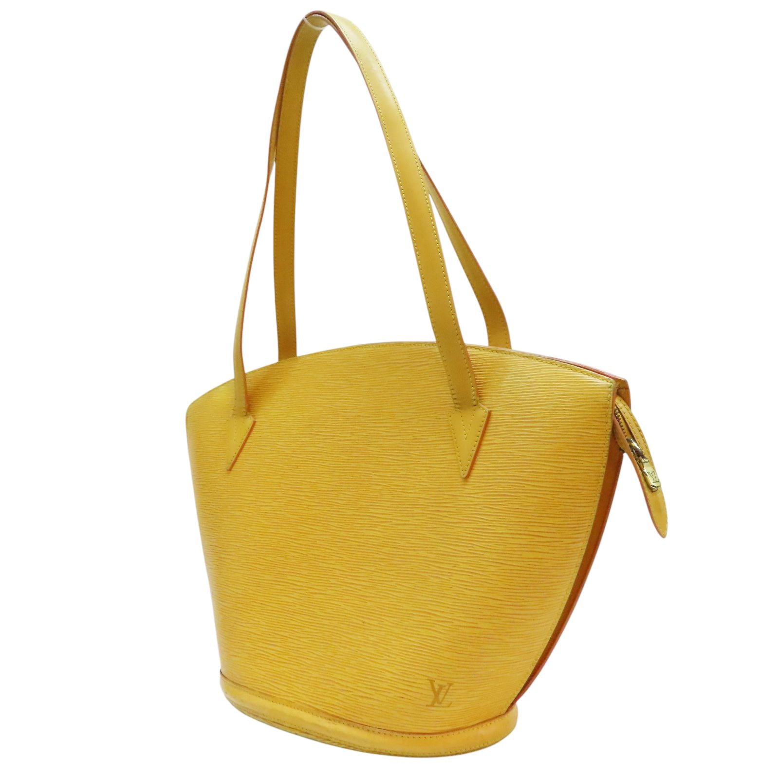 Louis Vuitton Saint Jacques Shoulder Bag Epi Leather Yellow M 52269