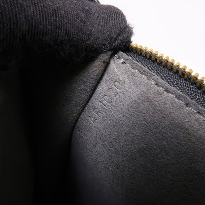 Louis Vuitton Epi Pochette Accessoires Pouch Gold Handmade Bag Black Black Handbag M 5294