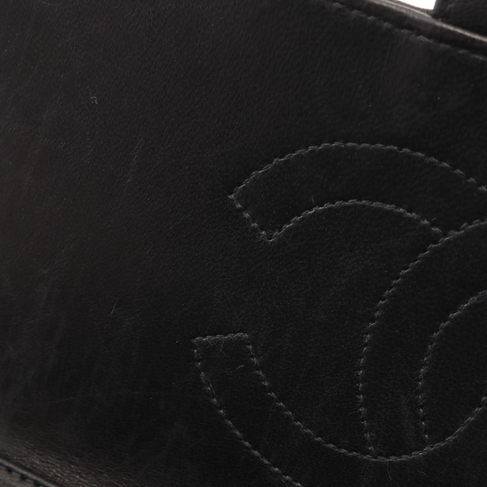 Chanel Matelasse Single Flap Chain Shoulder Bag Lambskin Black Ghw