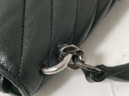 Yves Saint Laurent Medium College Bag, Sheepskin Matelasse
