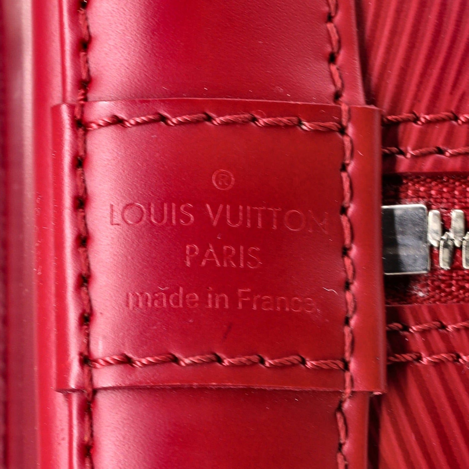 Louis Vuitton Alma Handbag Epi Leather Pm