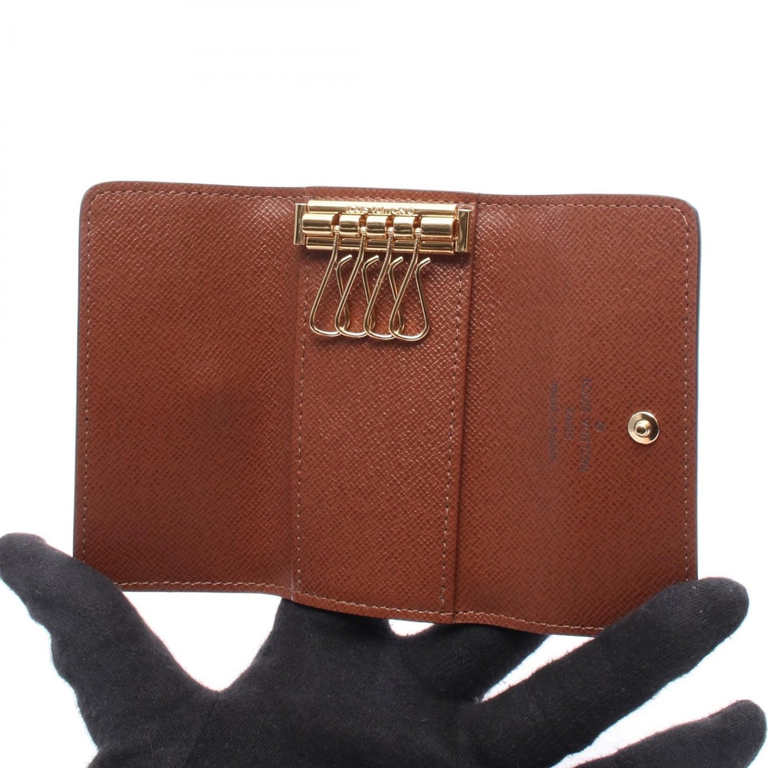 Louis Vuitton Key Holder 4 / Multicles 4, Monogram