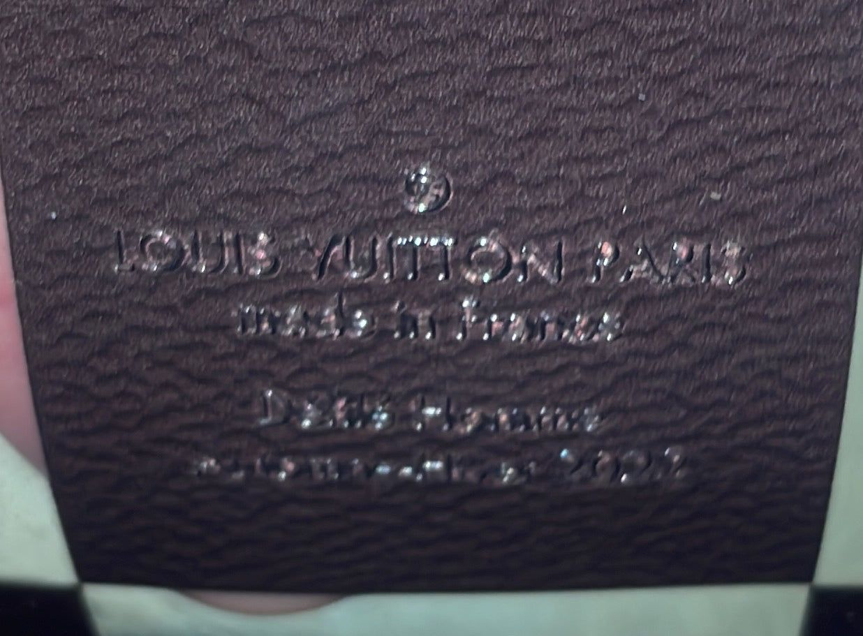 Louis Vuitton Soft Trunk Bag Monogram Chess Coated Canvas And Pvc