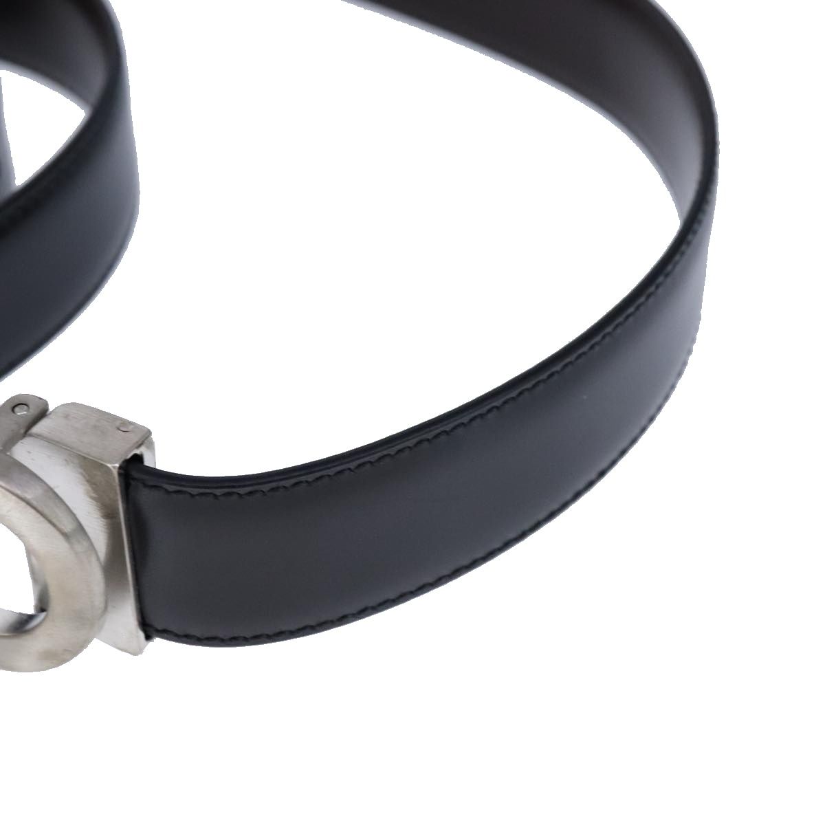 Salvatore Ferragamo Double Gancini Belt Leather 49.6&