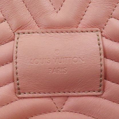 Louis Vuitton New Wave Love Lock Heart Shoulder Bag Calfskin Pink M 53205