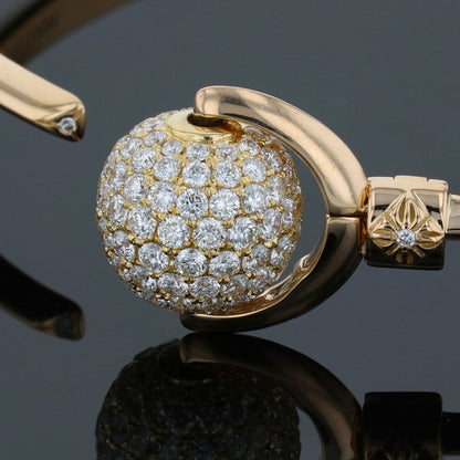 Shamballa Jewels Nyima gold and diamonds bracelet