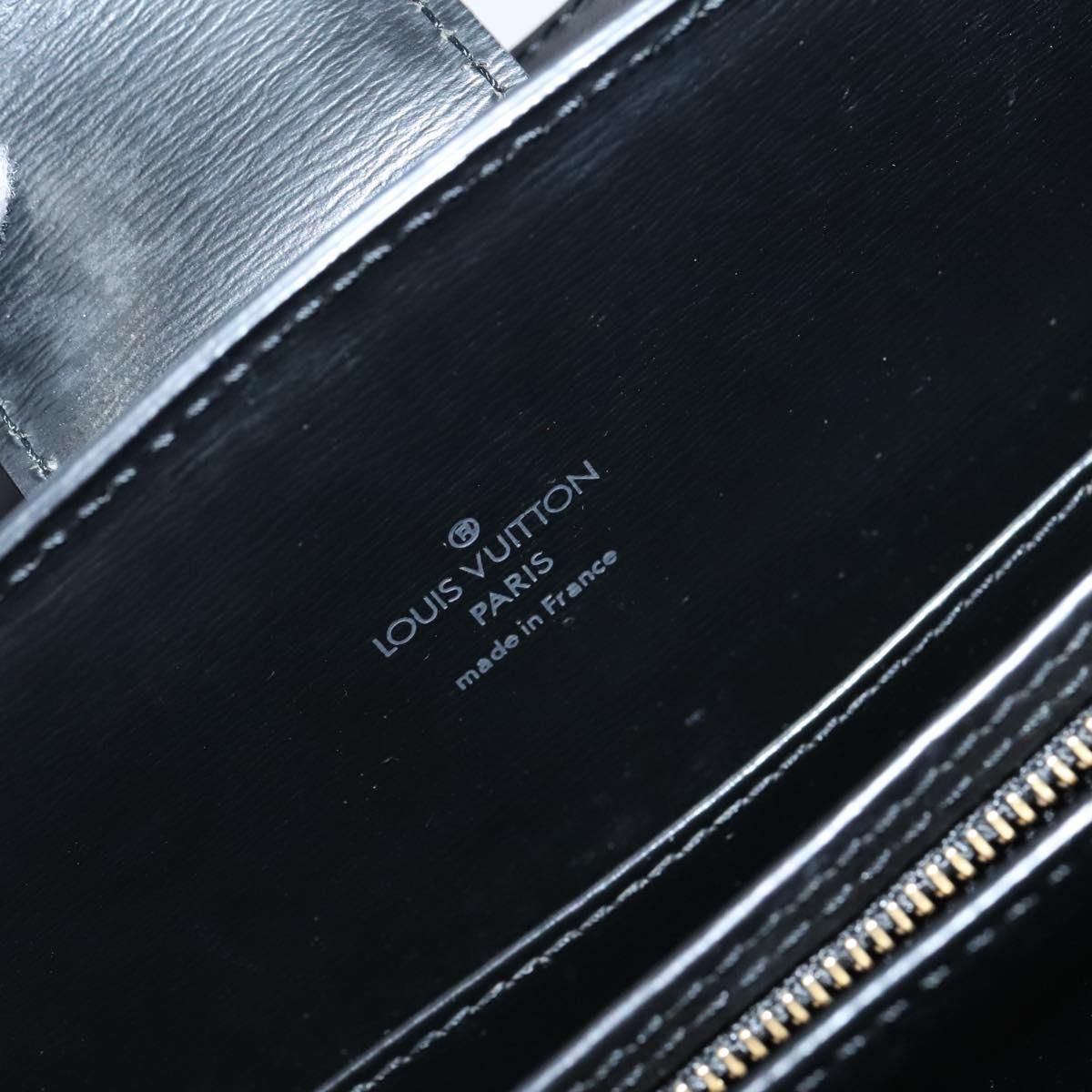 Louis Vuitton Epi Capuchin Shoulder Bag Black M 52342 Lv Auth
