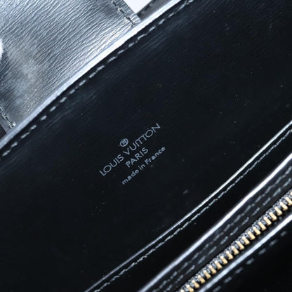 Louis Vuitton Epi Capuchin Shoulder Bag Black M 52342 Lv Auth