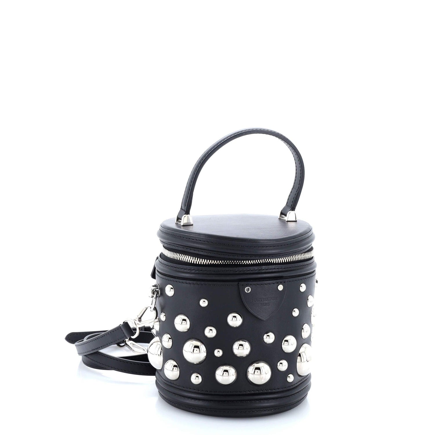 Louis Vuitton Cannes Handbag Yayoi Kusama Embellished Leather