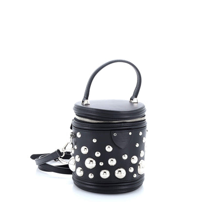 Louis Vuitton Cannes Handbag Yayoi Kusama Embellished Leather