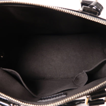 Louis Vuitton Epi Electric Alma Pm Ginpaku Handmade Bag Black Handbag M 4032n