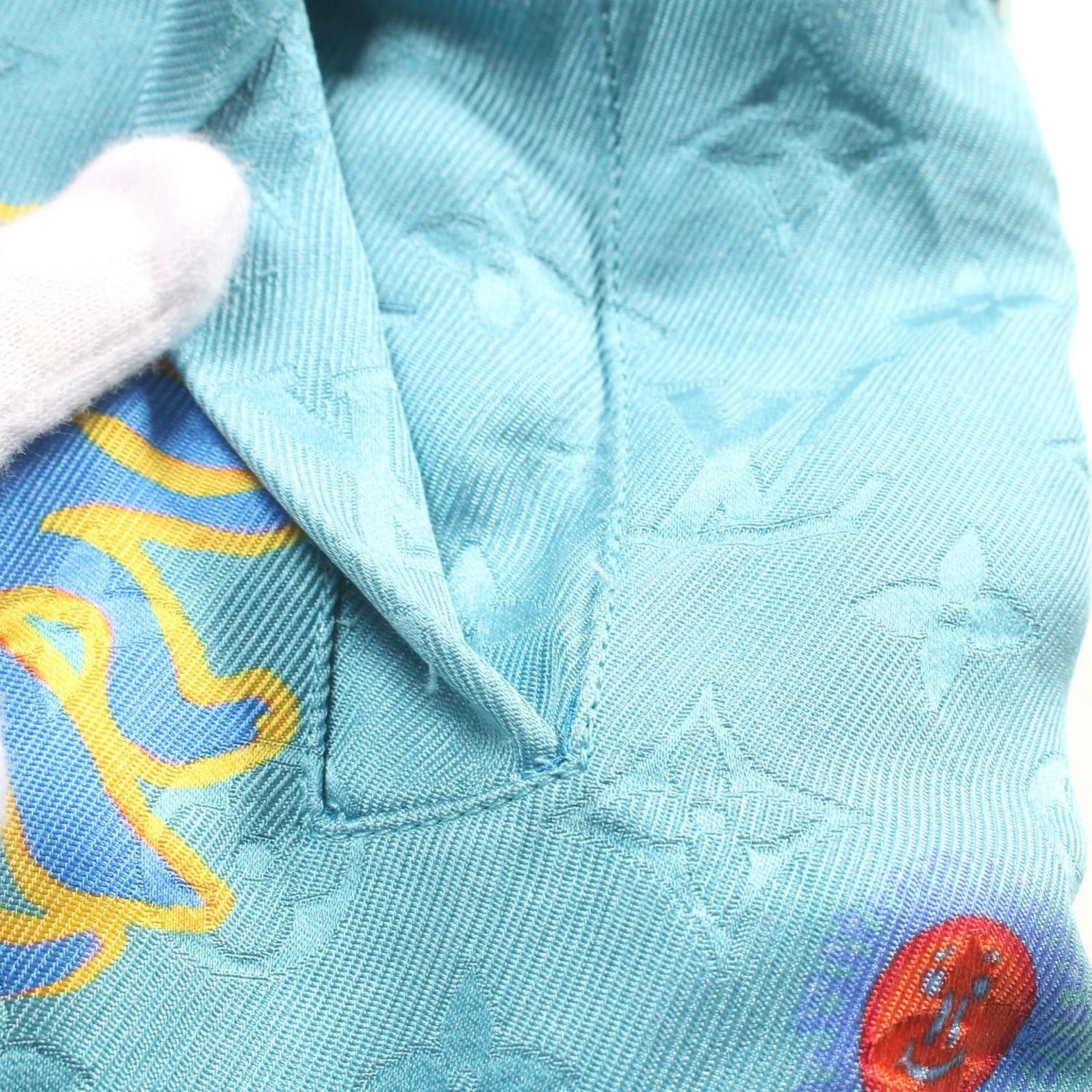 Louis Vuitton _ Yayoi Kusama Monogram Face Blue Multicolor Other Tops
