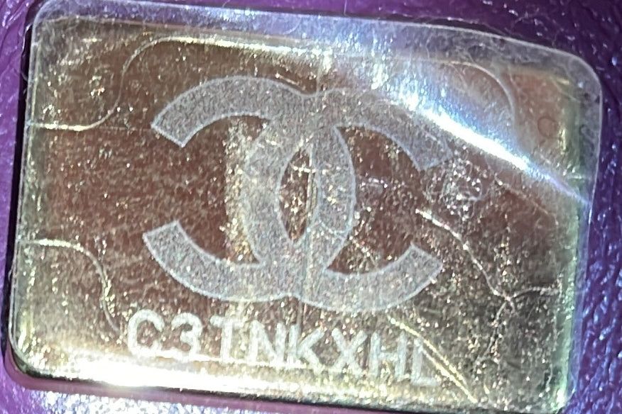 Chanel Coconing Top Handle Vanity Case With Chain Quilted Shearling Small