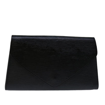 Louis Vuitton Epi Art Deco Clutch Bag Black M 52632 Lv Auth