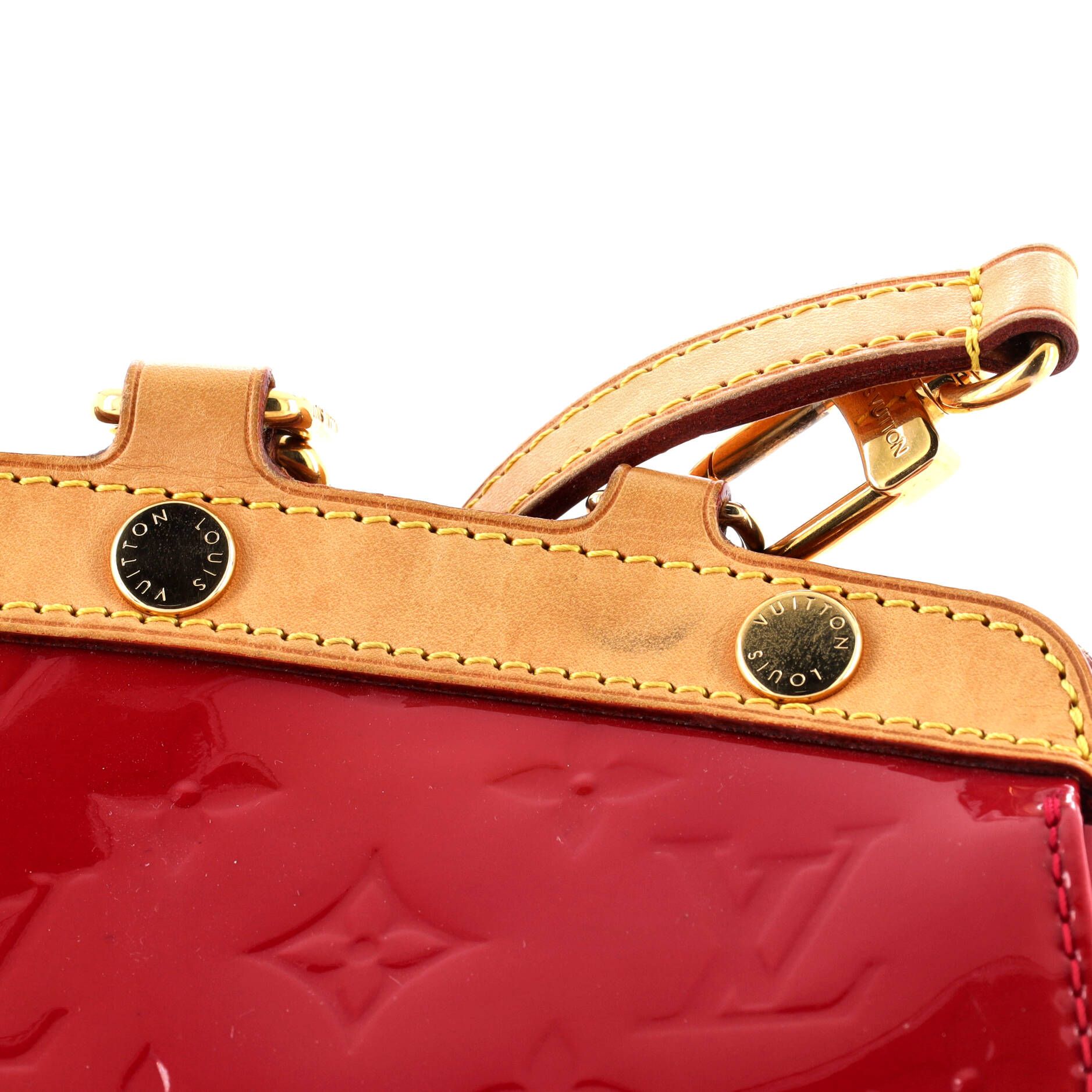 Louis Vuitton Brea Handbag Monogram Vernis Mm