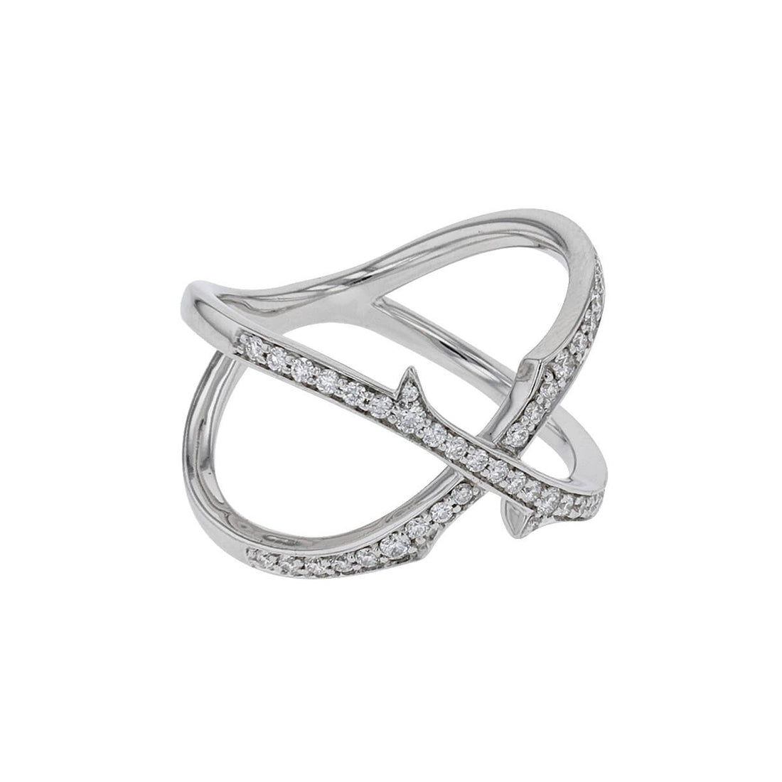 Stephen Webster Thorn diamonds and gold ring