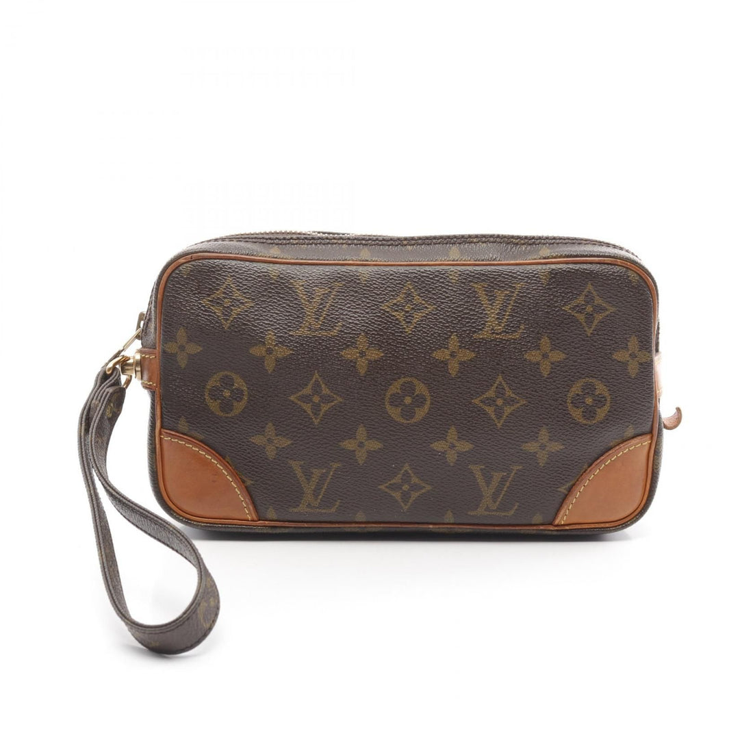 Louis Vuitton Marly Dragonne Pm Brown Business Bag Clutch Bag M 51827