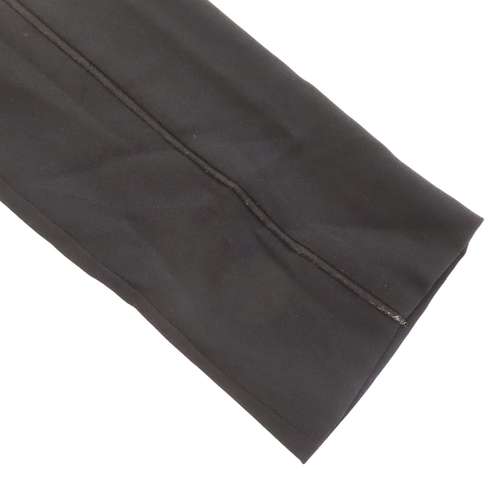 Balenciaga Black Polyester Straight Leg Pants 36