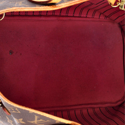 Louis Vuitton Neverfull Nm Tote Monogram Canvas Mm