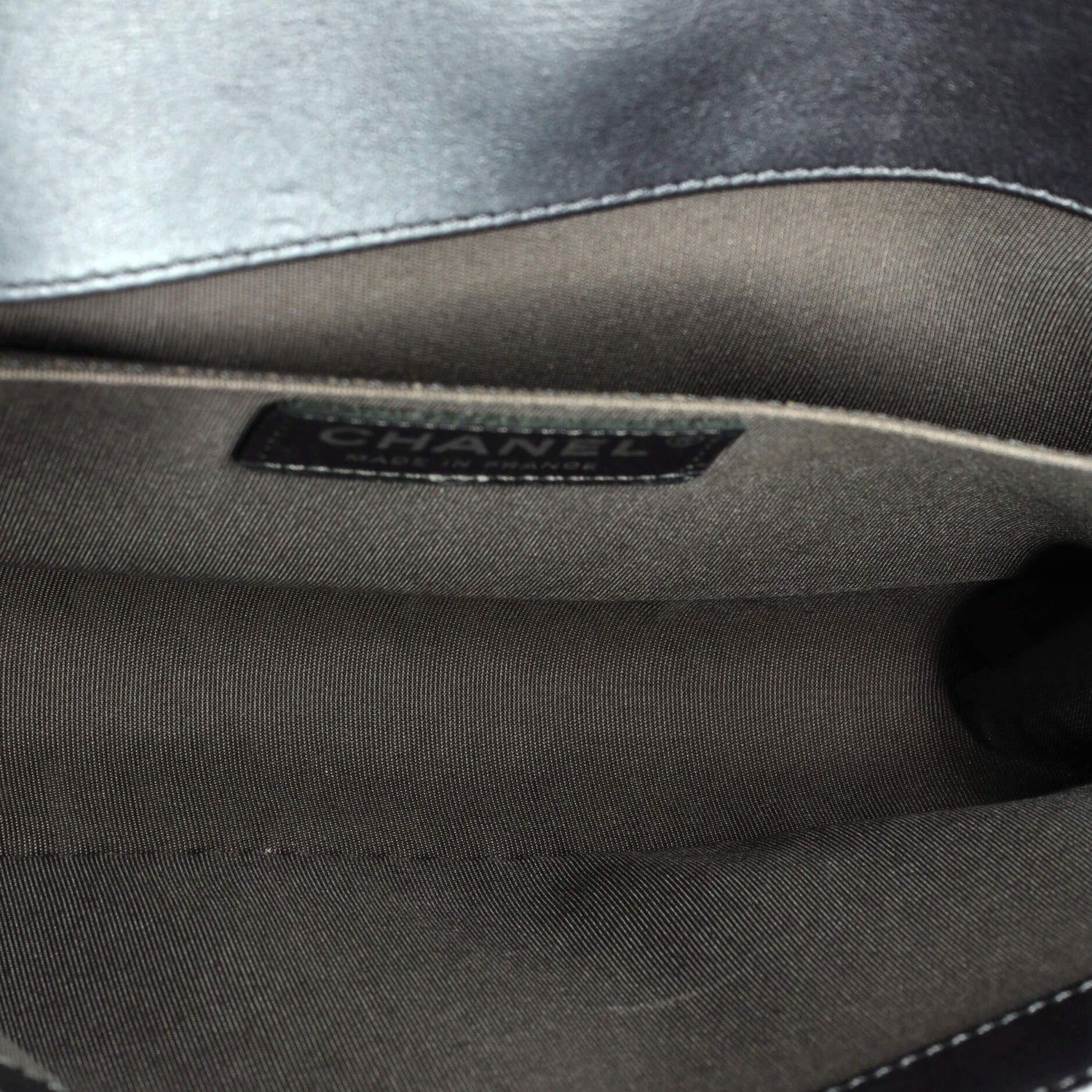 Chanel Boy Flap Bag Studded Leather Old Medium