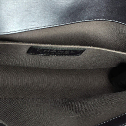 Chanel Boy Flap Bag Studded Leather Old Medium