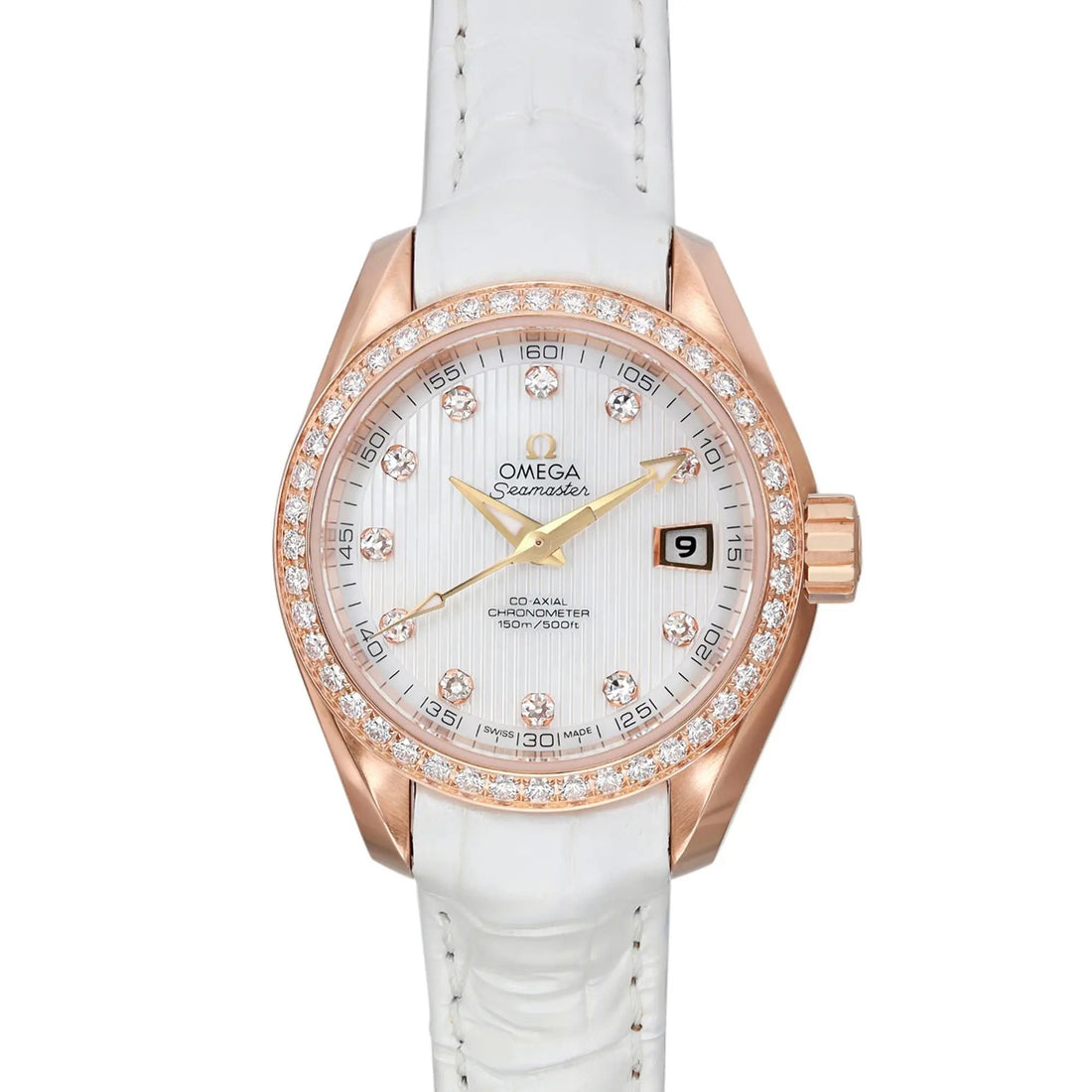 Omega Seamaster Aqua Terra Diamond MOP Dial Automatic Watch 231.58.30.20.55.001