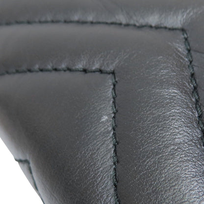 Gucci GG Marmont Small Shoulder Bag Calfskin Black 443497