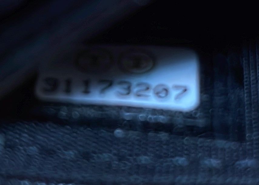 Chanel Camellia Bow Flap Card Holder With Chain Quilted Lambskin