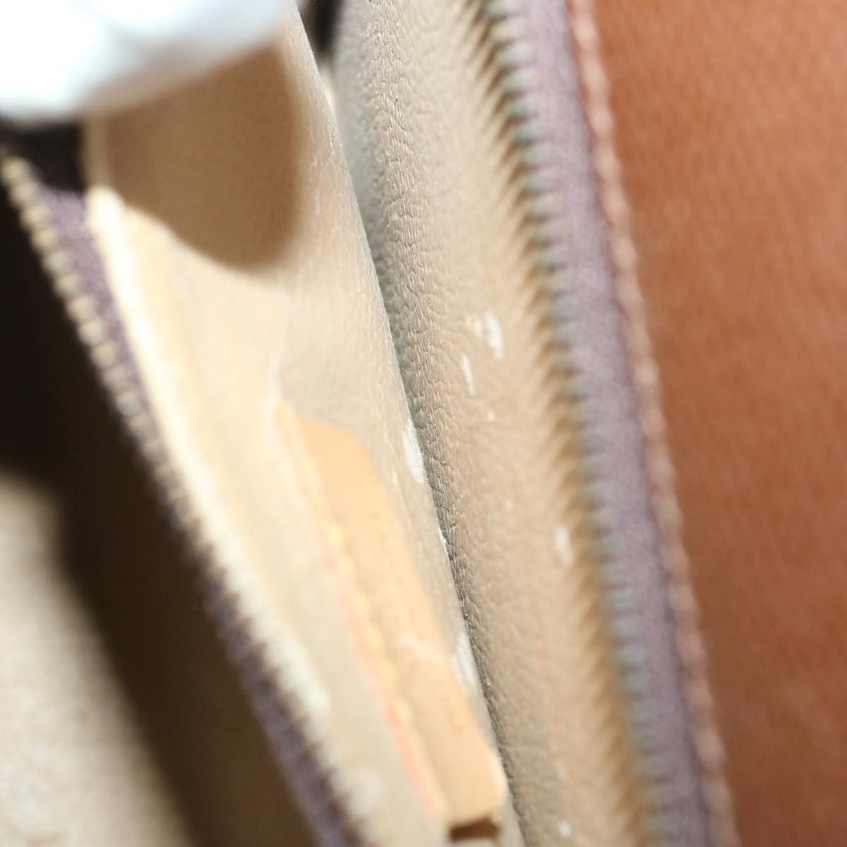 Etro Hand Bag Pvc Leather 2way Brown Auth