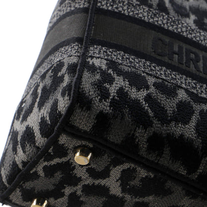 Christian Dior Lady D-Lite Bag Mizza Embroidered Canvas Medium