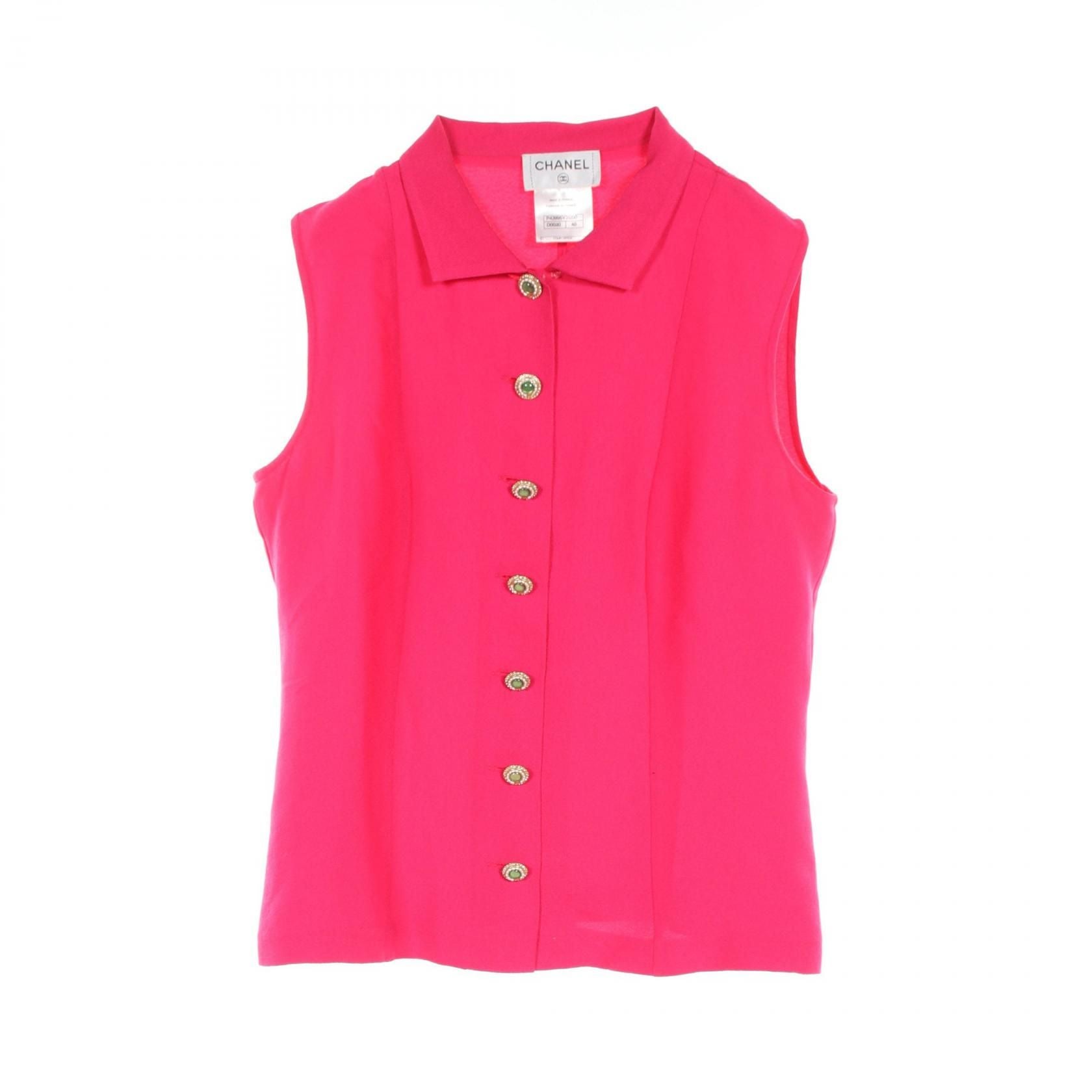 Chanel Pink Other Tops Silk