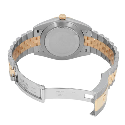 Rolex Datejust 41 18K Yellow Gold Steel Diamond MOP Dial Watch 126303