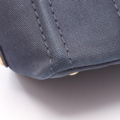 Prada Canapa Canapa Tote Bag Navy Canvas 1bg 439