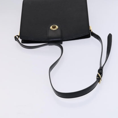 Louis Vuitton Epi Capuchin Shoulder Bag Black M 52342 Lv Auth