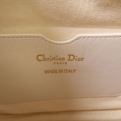 Dior Sheepskin Leather 2-way Shoulder Bag 2way Shoulder Bag White Lambskin (sheep Leather)